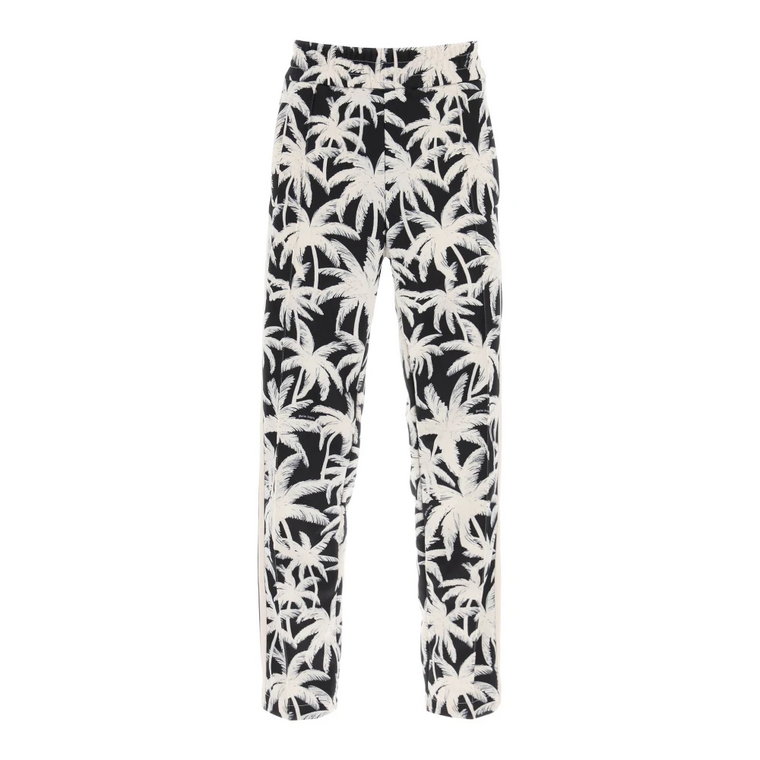 Palms Print Techno Jersey Joggers Palm Angels