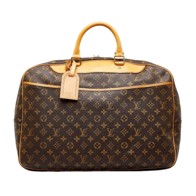 Brązowa torba podróżna Monogram Alize 24 Heures Louis Vuitton Vintage
