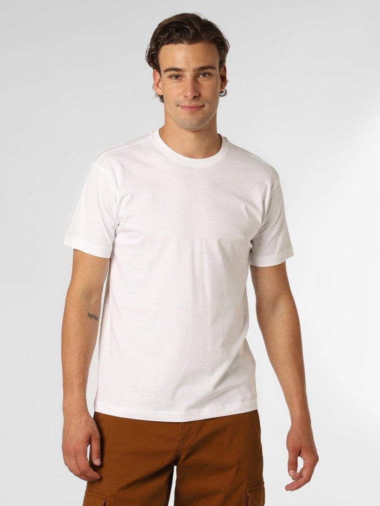 Nils Sundström - T-shirty męskie pakowane po 2 szt., biały