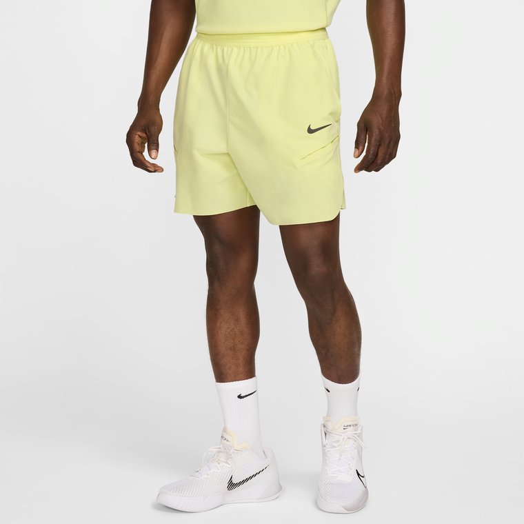 Męskie spodenki tenisowe Dri-FIT NikeCourt Slam - Zieleń