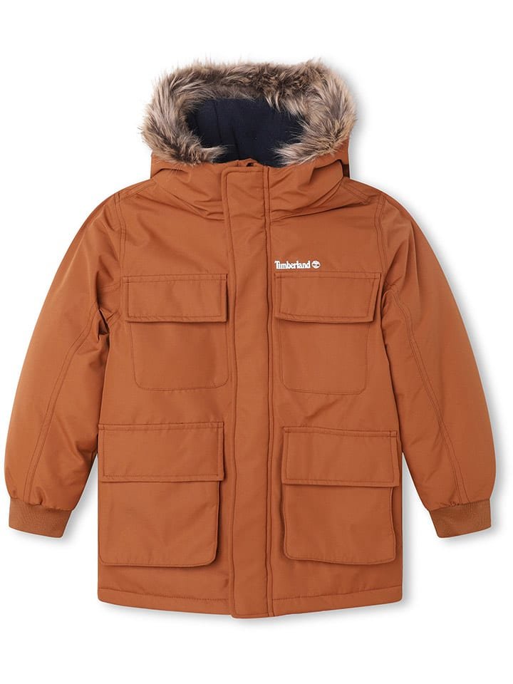 Timberland Parka w kolorze jasnobrązowym