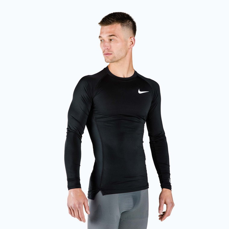 Longsleeve męski Nike Pro Dri-Fit black/white | WYSYŁKA W 24H | 30 DNI NA ZWROT