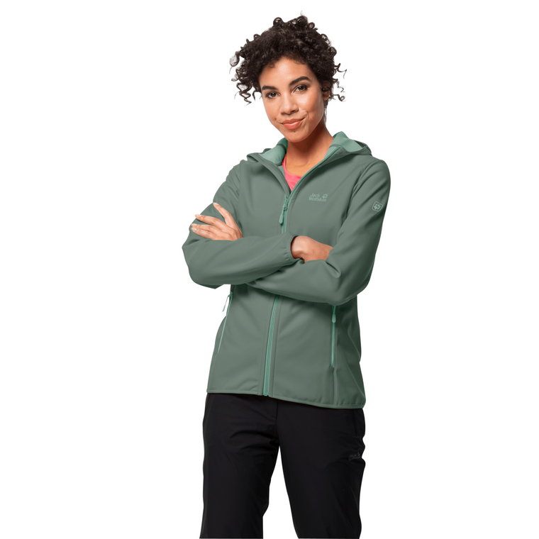 Kurtka softshellowa damska NORTHERN POINT WOMEN hedge green - XS