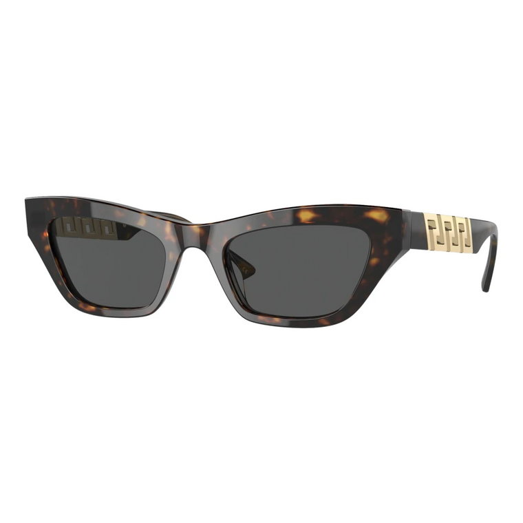 Czarne/Szare Okulary przeciwsłoneczne Versace