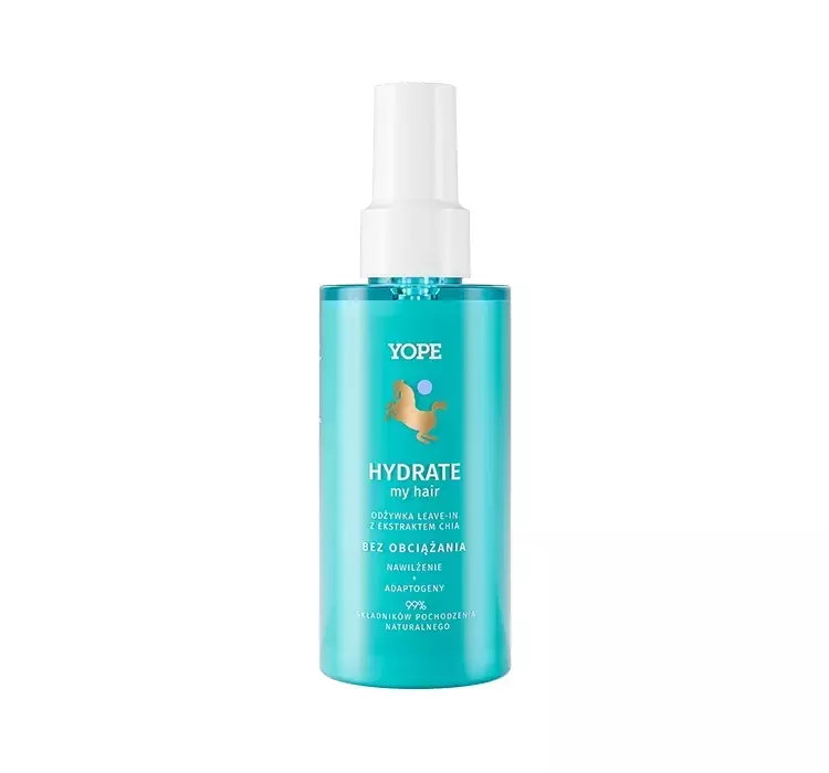 YOPE BOUNCE MY HAIR HYDRATE NAWILŻAJĄCA ODŻYWKA LEAVE-IN Z EKSTRAKTEM CHIA 150ML