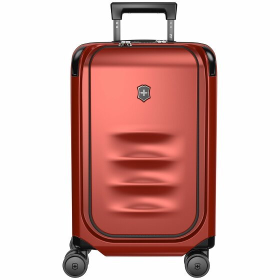 Victorinox Spectra 3.0 Frequent Flyer Carry On 4 kółka Walizka kabinowy 55 cm Komora na laptopa red