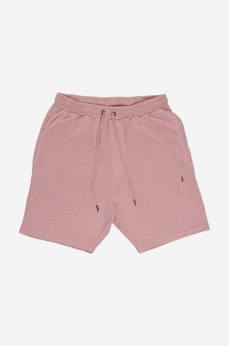 KSUBI szorty bawełniane 4x4 Trak Short Quartz kolor różowy MSP23WA013-PINK