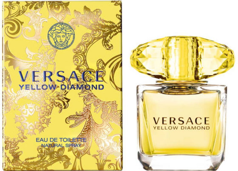 Woda toaletowa damska Versace Yellow Diamond 50 ml (8011003804559). Perfumy damskie