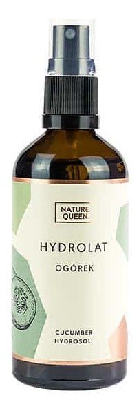 Nature Queen, hydrolat z ogórka do twarzy i włosów, 100 ml