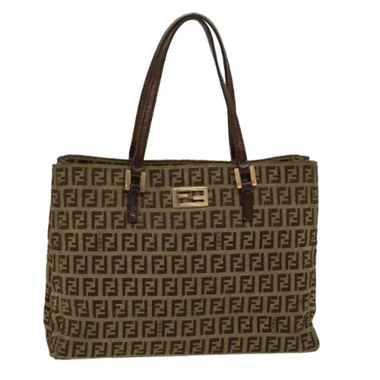 Pre-owned Canvas totes Fendi Vintage