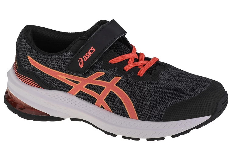 ASICS GT-1000 11 PS 1014A238-009, Dla dziewczynki, Czarne, buty do biegania, tkanina, rozmiar: 30