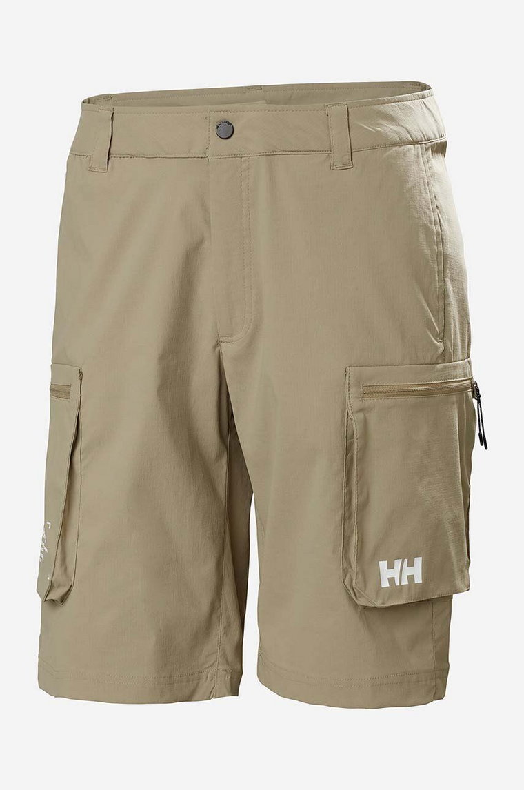 Helly Hansen szorty outdoorowe Move QD 2.0 kolor pomarańczowy 53977-476