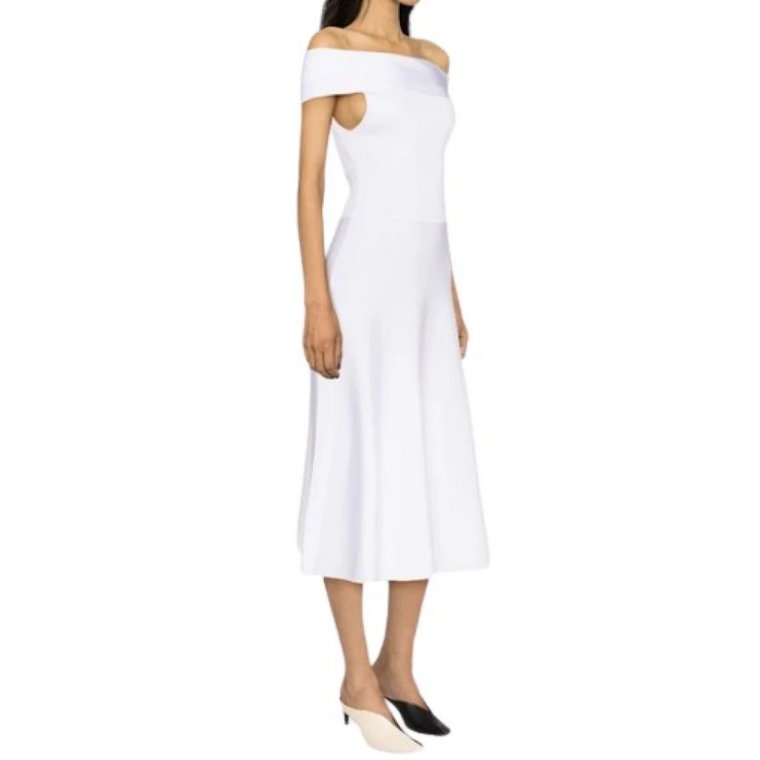 Biała Sukienki Kolekcja Fabiana Filippi