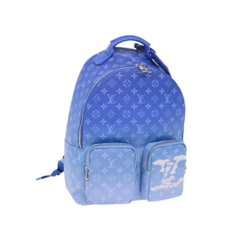 Pre-owned Canvas backpacks Louis Vuitton Vintage