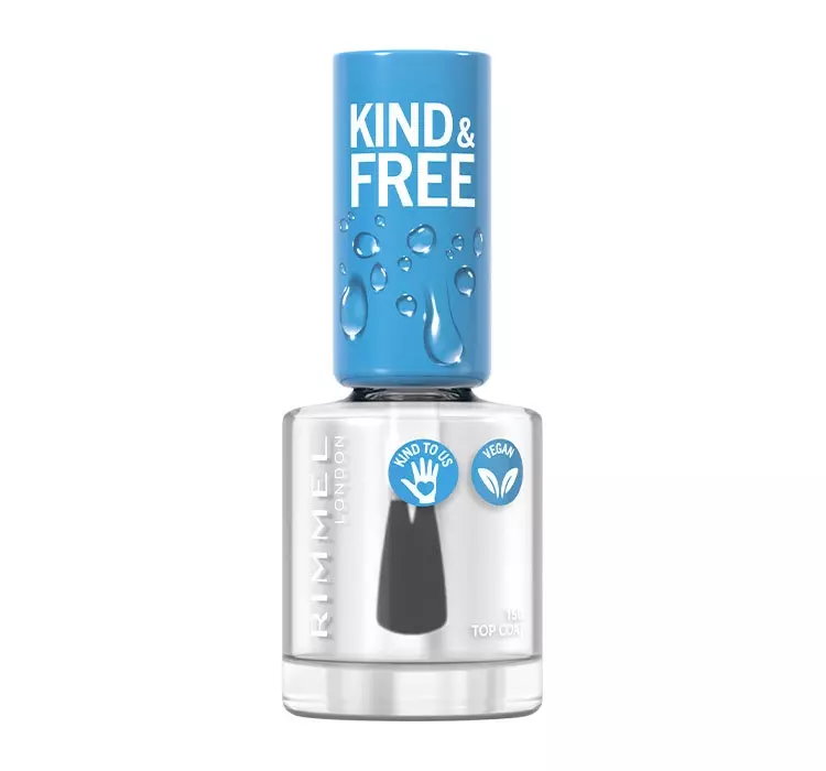 RIMMEL KIND & FREE WEGAŃSKI LAKIER DO PAZNOKCI 150 TOP COAT 8ML