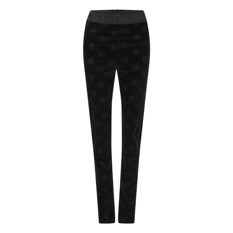 Stylowe DG Motif Leggings Dolce & Gabbana