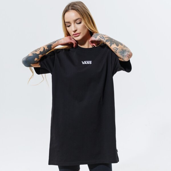 VANS SUKIENKA WM CENTER VEE TEE DRESS BLACK