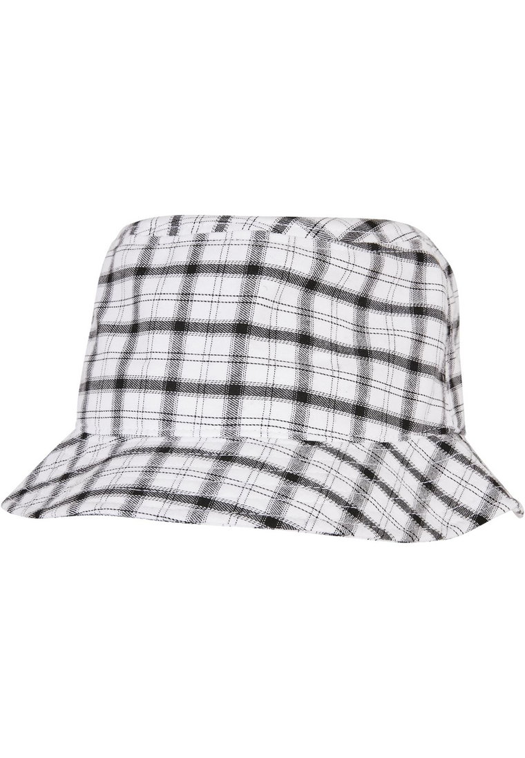 Czapka Z Daszkiem  Bucket Hat Biała Flexfit 5003C