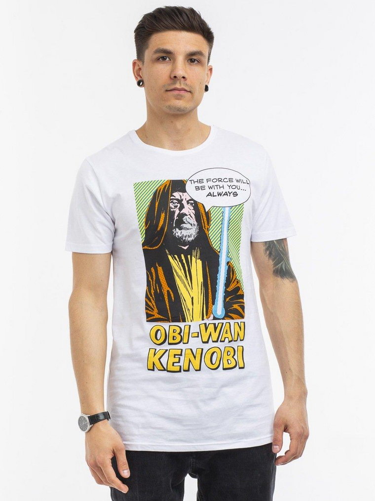 MC378 Obi-Wan Kenobi Tee White