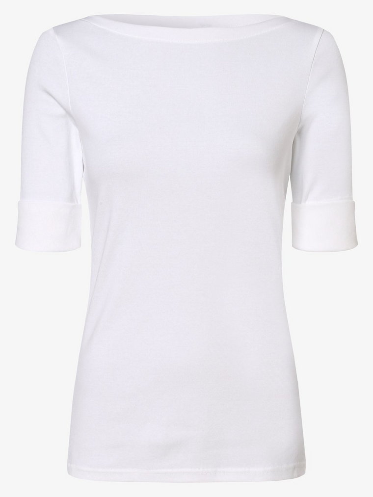 Lauren Ralph Lauren - T-shirt damski, biały