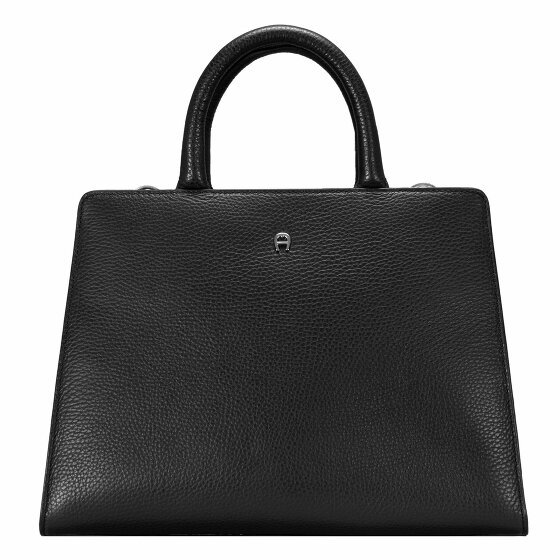 AIGNER Skórzana torba z rączką Cybill 33 cm schwarz