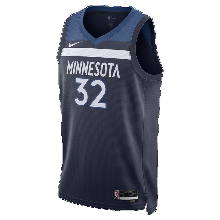 Koszulka męska Nike Dri-FIT NBA Swingman Minnesota Timberwolves Icon Edition 2022/23 - Niebieski
