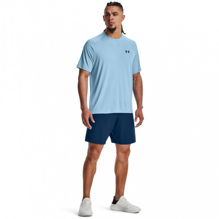 Męskie spodenki treningowe UNDER ARMOUR UA Woven Graphic Shorts - granatowe