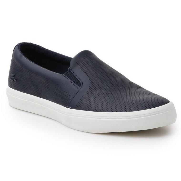 Buty Lacoste Gazon Slip On 116 1 Caw W 7-31CAW0116003 granatowe