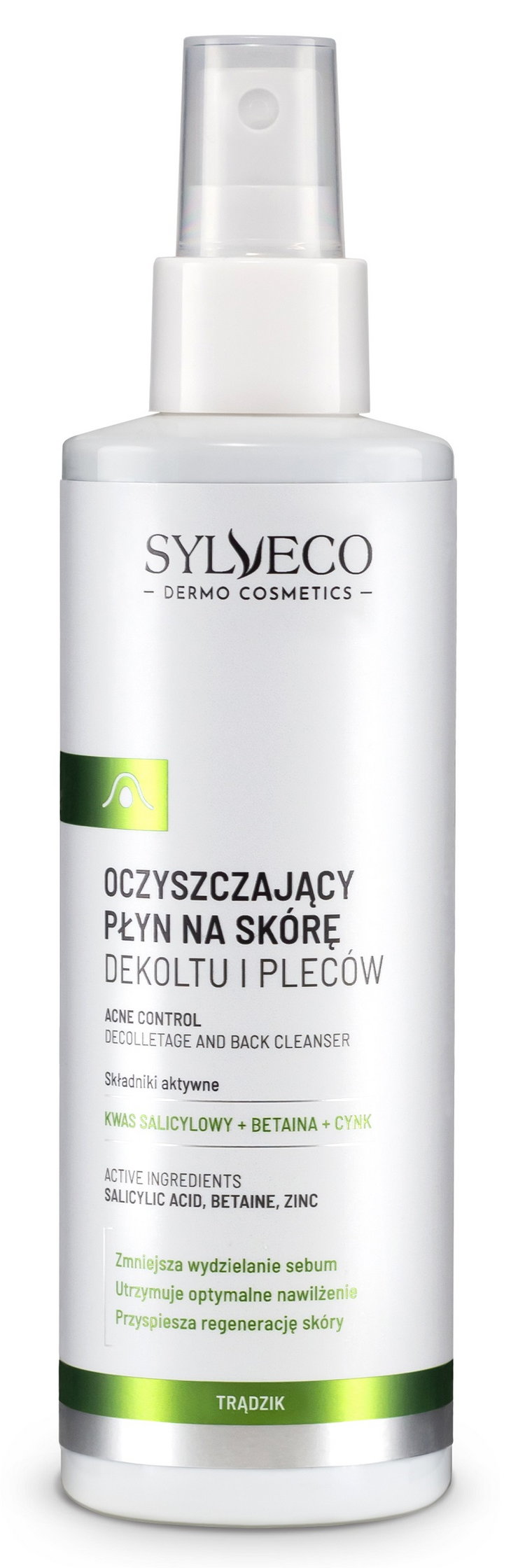 Sylveco Dermo Oczyszczający płyn na skórę dekoltu i pleców