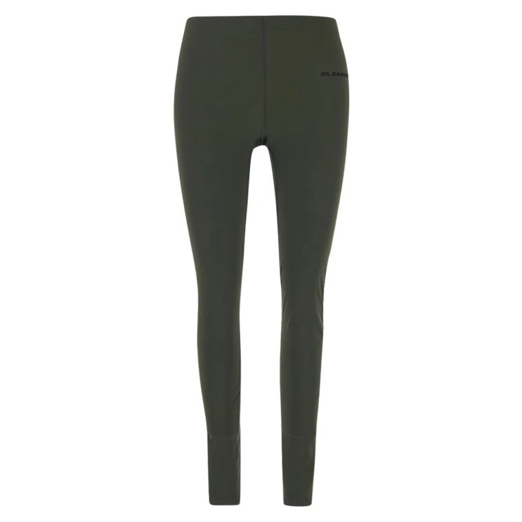 Logo Leggings, Stylowe i Wygodne Jil Sander