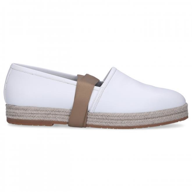 Santoni Espadryle 57978 skóra cielęca