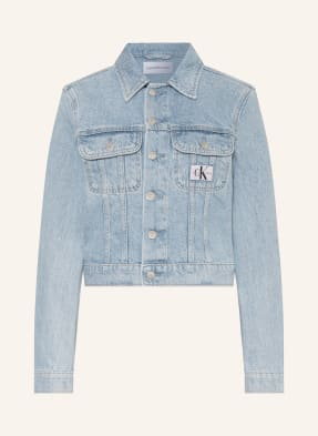 Calvin Klein Jeans Krótka Kurtka Jeansowa blau