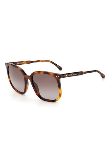 Isabel Marant Okulary przeciwsłoneczne damskie kolor brązowy