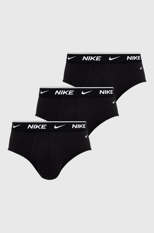 Nike Slipy (3-pack) męskie kolor czarny