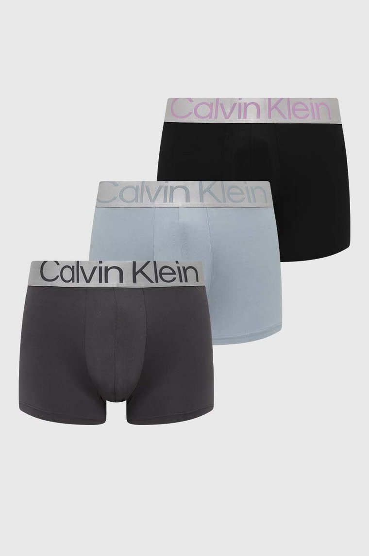 Calvin Klein Underwear bokserki 3-pack męskie kolor niebieski