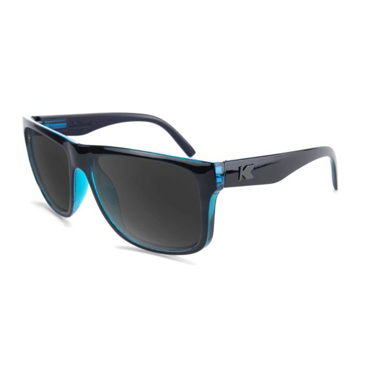 Czarne okulary z błękitem Torrey Pines
