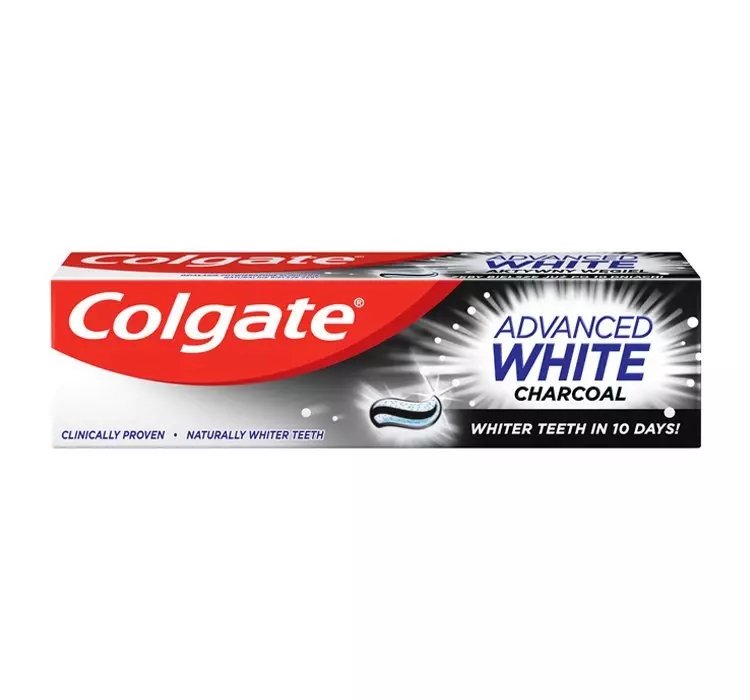 COLGATE ADVANCED WHITE CHARCOAL PASTA DO ZĘBÓW 75ML