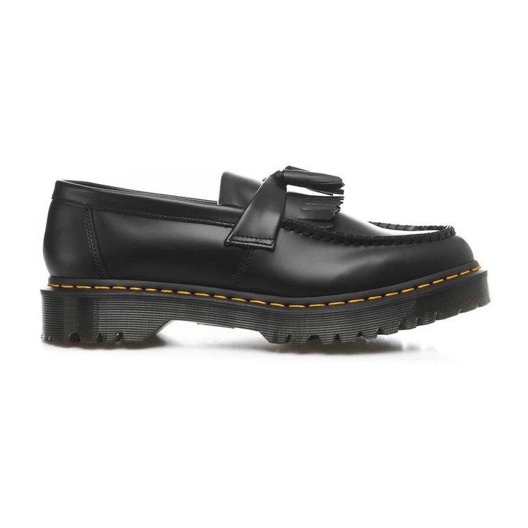 Czarne Skórzane Buty na Sznurowadła dla Mężczyzn Dr. Martens