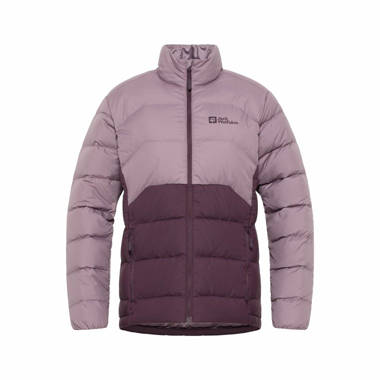 Damska kurtka puchowa Jack Wolfskin ATHER DOWN JKT W midnight plum - XXL