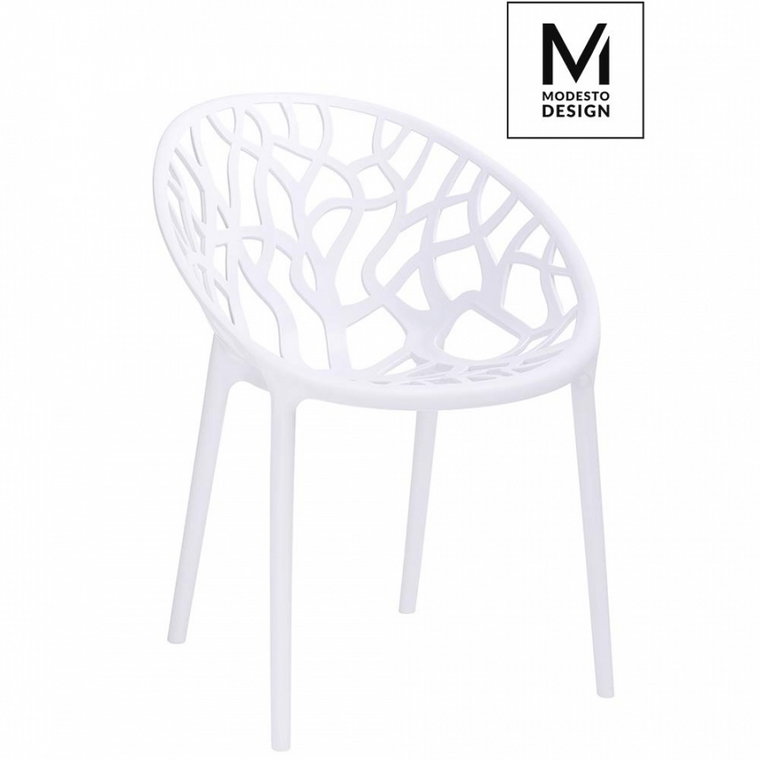 Krzesło Modesto Design Koral białe kod: C1024.WHITE