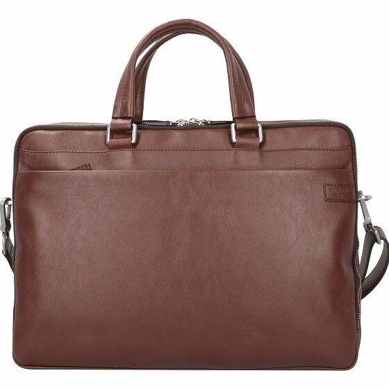 Picard Relaxed Briefcase RFID Leather 38 cm Laptop Compartment whisky