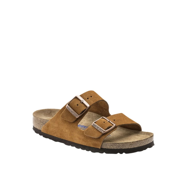 Sandał z miękką wkładką zamszową Birkenstock