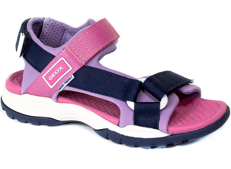 Sandały Geox J15EAB 01511 C4215 Navy Lilac R.28-35