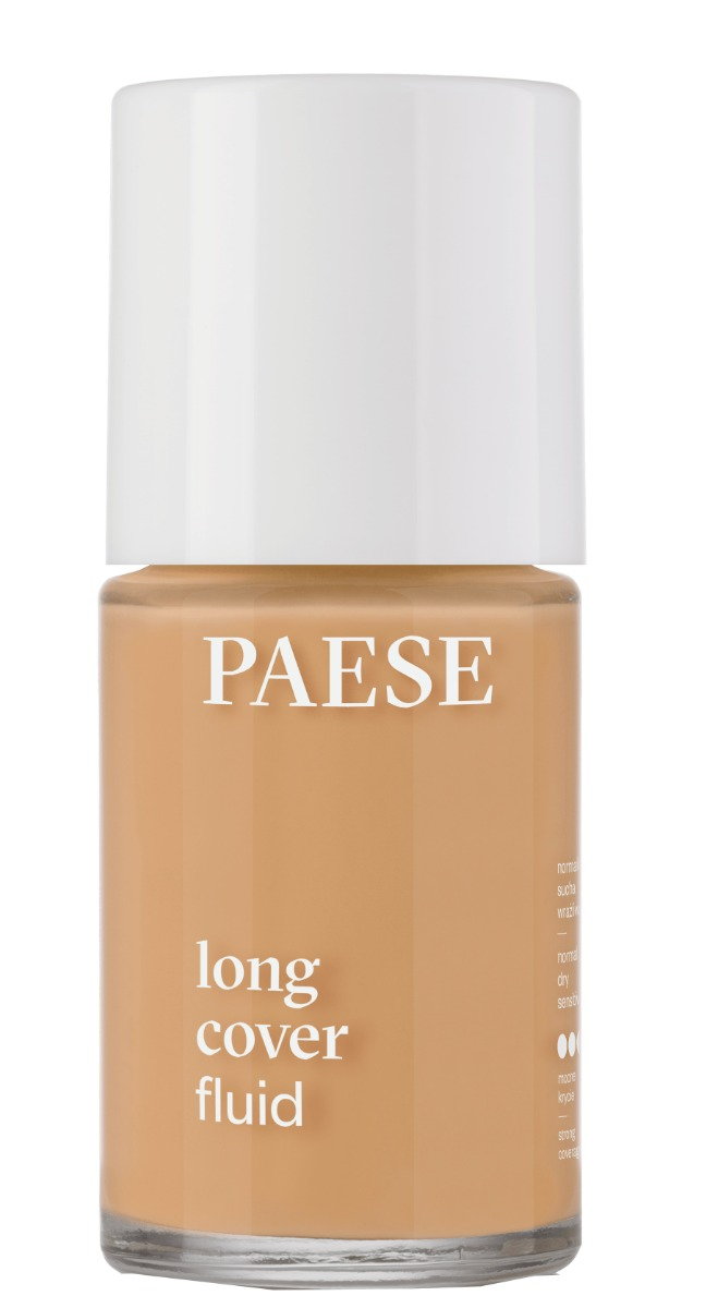 Paese Long Cover Fluid Podkład matujący, 3.5 Miodowy