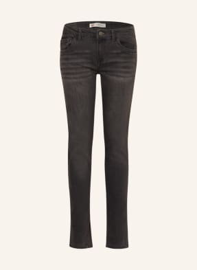 Levi's Jeansy Skinny 710 schwarz