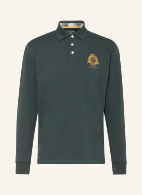 Hackett London Koszulka Polo Z Dżerseju gruen