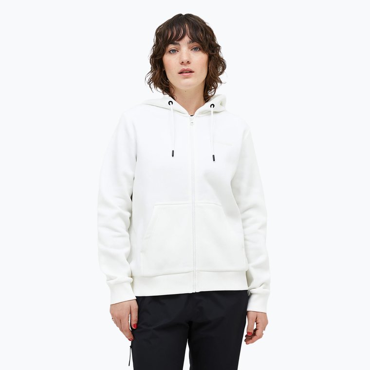 Bluza damska Peak Performance Original Small Logo Zip off white