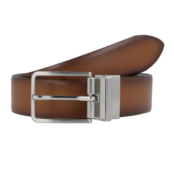 Lloyd Men's Belts Pas Skórzany cognac-schwarz 110 cm