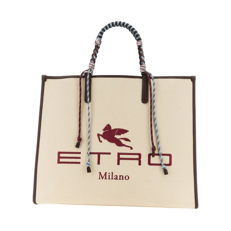 Shopper BAG With Braided Handles Etro