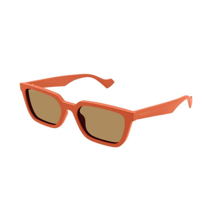 Pomarańczowe Brązowe Okulary przeciwsłoneczne Gg1539S 004 Gucci
